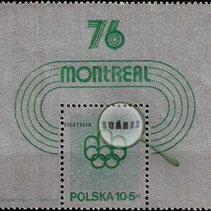 Hoja bloque Polonia deportes Nº 0067 (**)