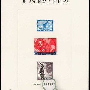 Hojas Recuerdo Nº 053-54. Espamer 77