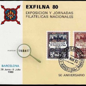 Hojas Recuerdo Nº 086. Exfilna 80