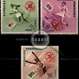 Serie de sellos Rep. Dominicana deportes Nº A-0108/10 (*)