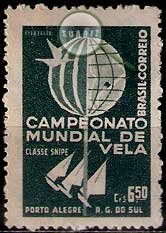 Serie de sellos Brasil deportes Nº 0684 (**)