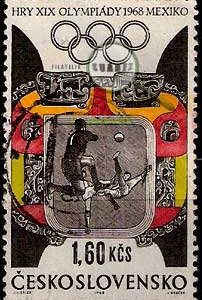 Serie de sellos Checoslovaquia deportes Nº 1635 (o)