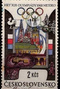 Serie de sellos Checoslovaquia deportes Nº 1636 (o)
