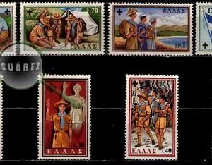 Serie de sellos Grecia deportes Nº 0705/12 (**)