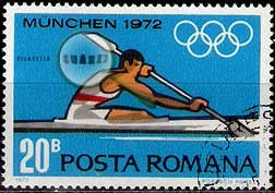 Serie de sellos Rumanía deportes Nº 2689 (o)