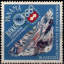 Serie de sellos Panamá deportes Nº A-0292 (**)