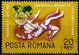Serie de sellos Rumanía deportes Nº 2325 (o)