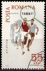 Serie de sellos Rumanía deportes Nº 2170 (o)