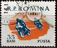 Serie de sellos Rumanía deportes Nº 1644 (o)