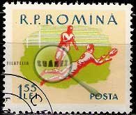 Serie de sellos Rumanía deportes Nº 1649 (o)