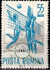 Serie de sellos Rumanía deportes Nº 1939 (o)