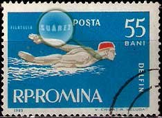 Serie de sellos Rumanía deportes Nº 1918 (o)