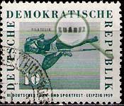 Serie de sellos Alemania deportes Nº 0422 (o)