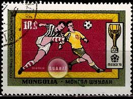 Serie de sellos Mongolia deportes Nº 0524 (o)