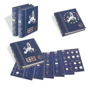 Album monedas LEUCHTTURM VISTA  TOMO I y TOMO II. ¡¡OFERTA!!