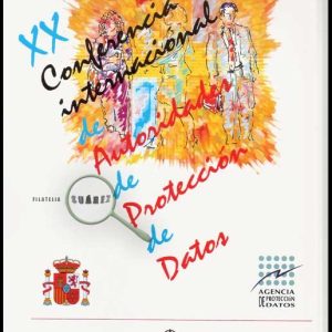Documento Filatélico Nº 050. XX Conf. Int. Protección de Datos