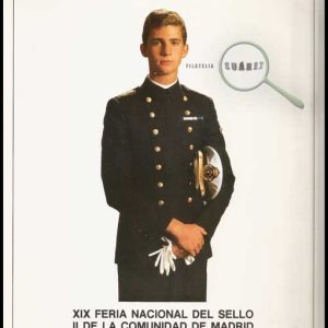 Documento Filatélico S/N. XIX Feria Nac. Sello. Felipe de Borbón