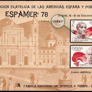 Hojas Recuerdo S/N. Espamer 78