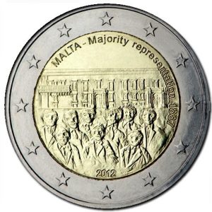 Moneda 2 euros de Malta 2012 Sistema de votación