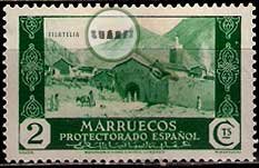 Serie de sellos Marruecos español nº 134 (*)
