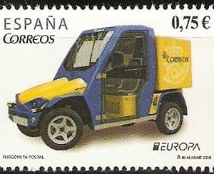 Sello 4791.Europa «Furgoneta Postal»