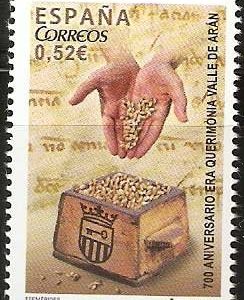 Sello 4812.Efemerides. Valle de Arán