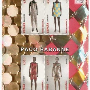 Sello 4813.Moda Española – Paco Rabanne