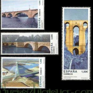 Sello 4803-06.Puentes España