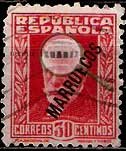 Serie de sellos Tánger español nº 077 (o)