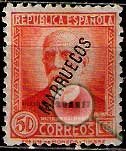 Serie de sellos Tánger español nº 079 (**)
