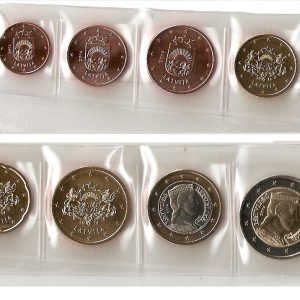 Serie monedas euro Letonia 2014 SC