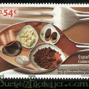 4852. Sello Burgos Capital de la Gastronomía