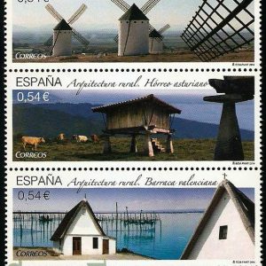 4863-65. Sello Arquitectura Rural