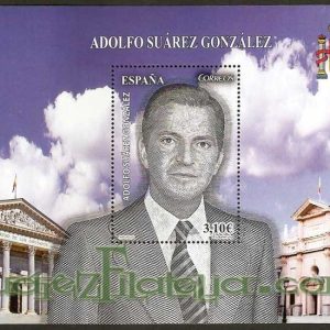 Sello 4837. Adolfo Suárez González