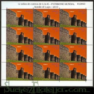 nº89. PATRIMONIO MUNDIAL. MURALLA DE LUGO