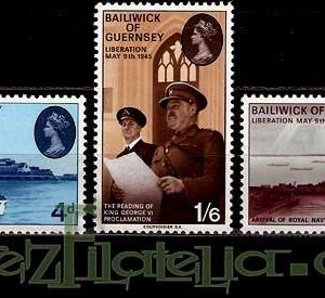 Serie de sellos Isla Guernsey nº 023/25 (**)