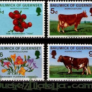 Serie de sellos Isla Guernsey nº 026/29 (**)