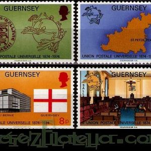 Serie de sellos Isla Guernsey nº 101/04 (**)
