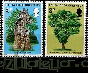 Serie de sellos Isla Guernsey nº 116/19 (**)