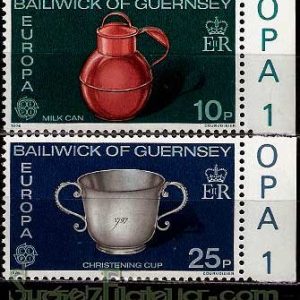 Serie de sellos Isla Guernsey nº 128/29 (**)