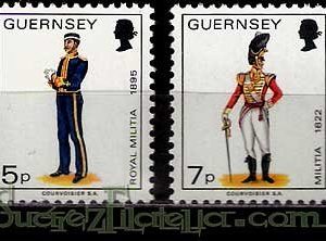 Serie de sellos Isla Guernsey nº 130/31 (**)