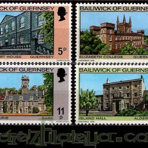 Serie de sellos Isla Guernsey nº 136/39 (**)