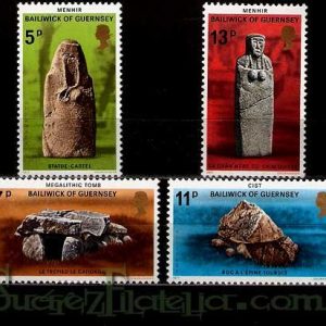 Serie de sellos Isla Guernsey nº 144/47 (**)