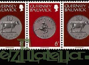 Serie de sellos Isla Guernsey nº 170 A (**)