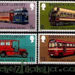 Serie de sellos Isla Guernsey nº 186/89 (**)
