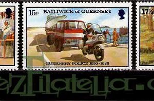 Serie de sellos Isla Guernsey nº 201/03 (**)