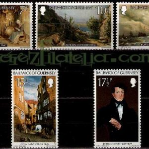 Serie de sellos Isla Guernsey nº 208/12 (**)