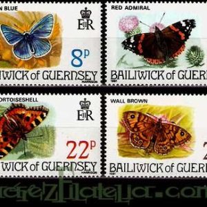 Serie de sellos Isla Guernsey nº 213/16 (**)