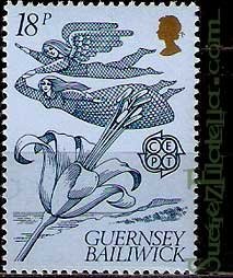 Serie de sellos Isla Guernsey nº 218 (**)