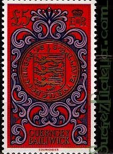 Serie de sellos Isla Guernsey nº 219 (**)